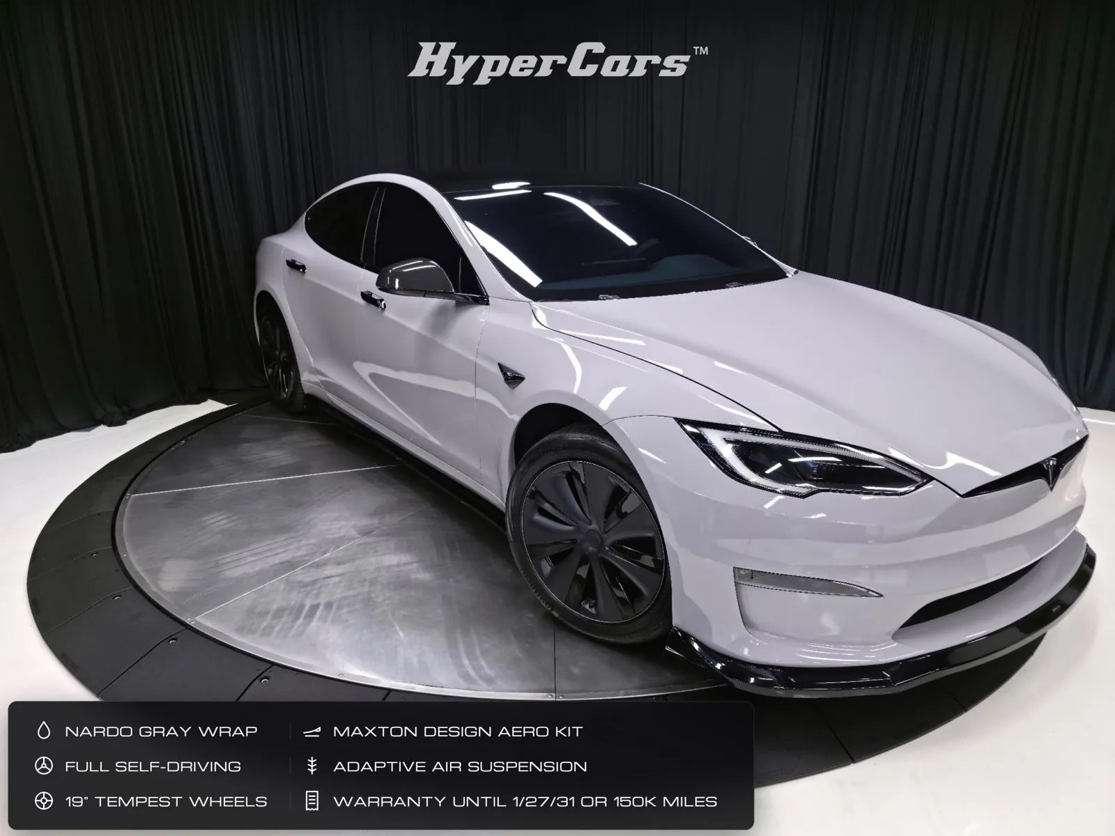 Gray 2023 Tesla Model S Standard Range for sale in New Albany, IN