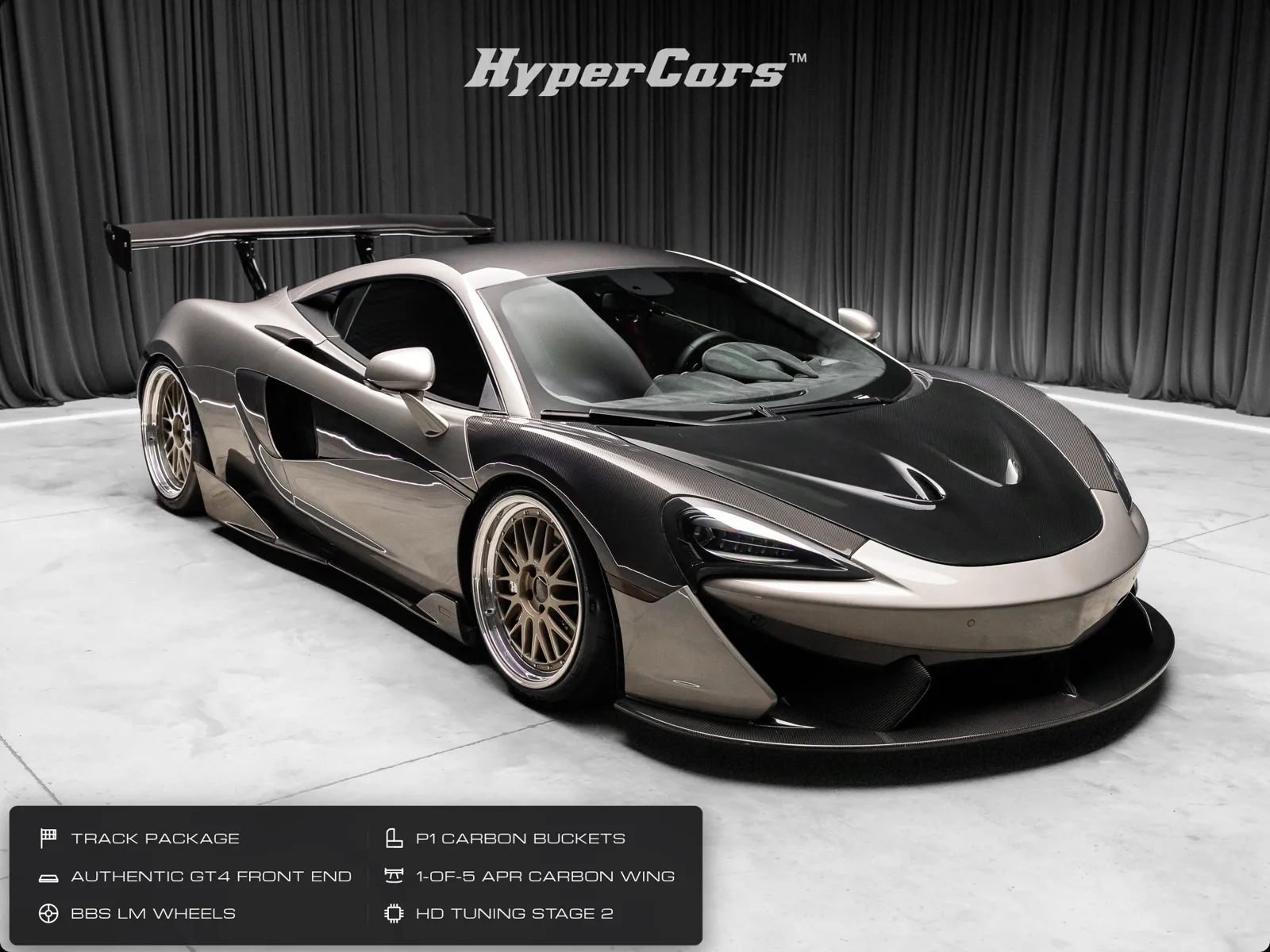 Gray 2017 McLaren 570S for sale in New Albany, IN