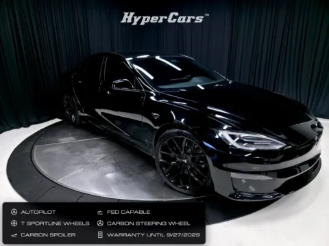 Black 2021 Tesla Model S Plaid for sale in New Albany, IN