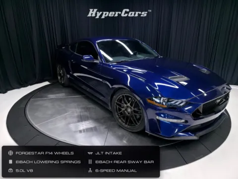 Blue 2018 Ford Mustang GT Premium for sale in New Albany, IN