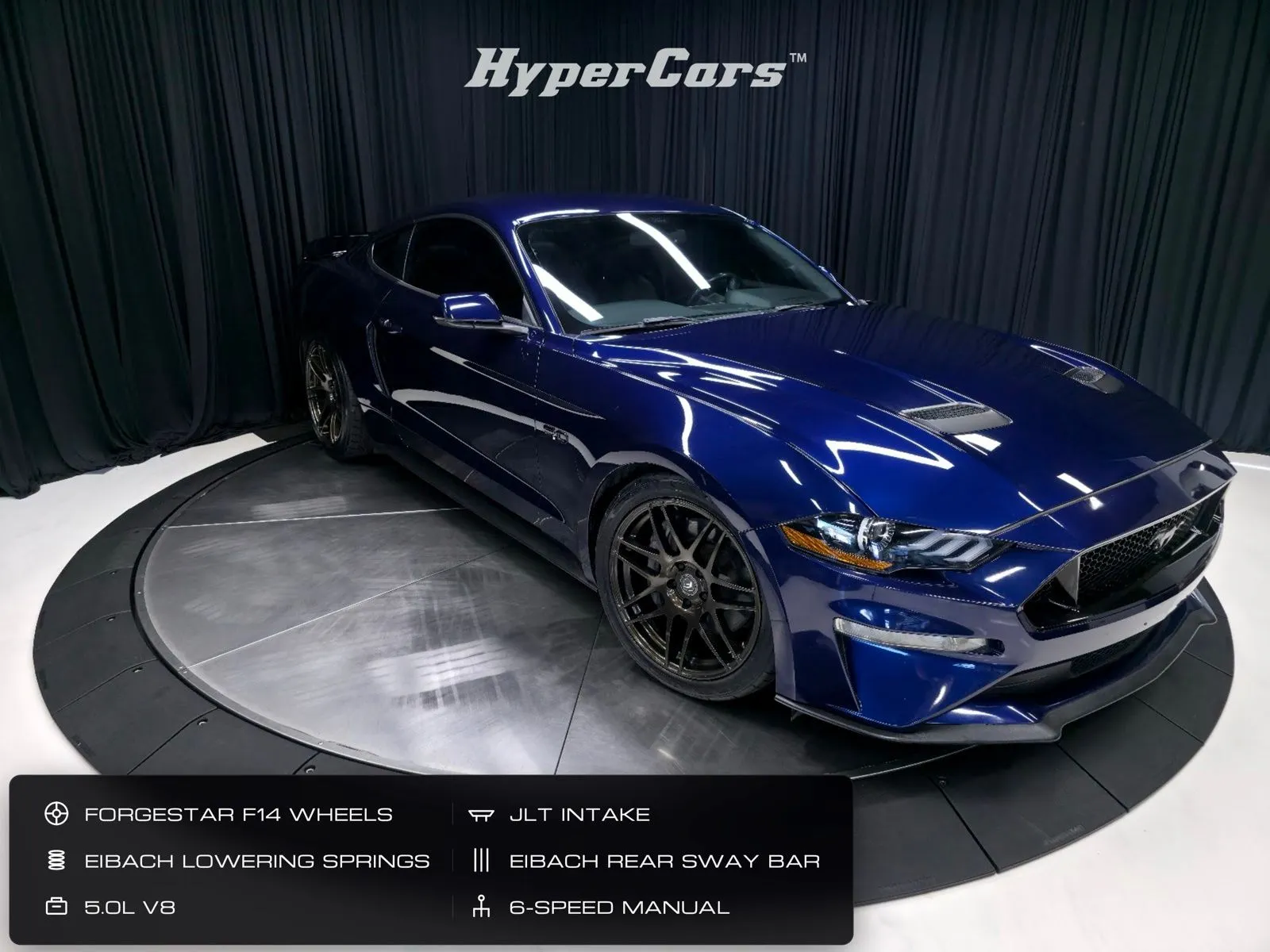 Blue 2018 Ford Mustang GT Premium for sale in New Albany, IN