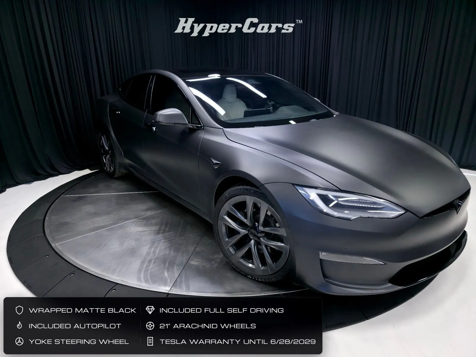 Black 2021 Tesla Model S Long Range for sale in New Albany, IN