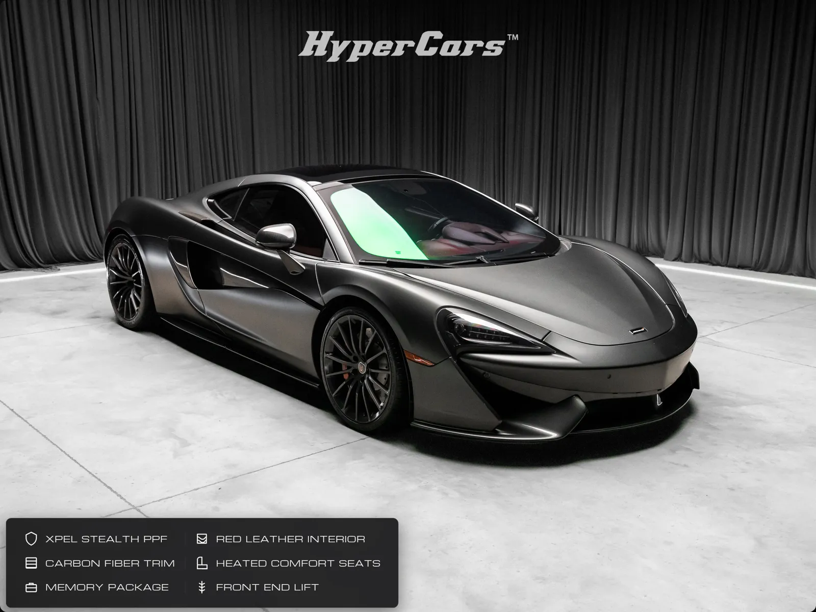 Gray 2017 McLaren 570GT for sale in New Albany, IN