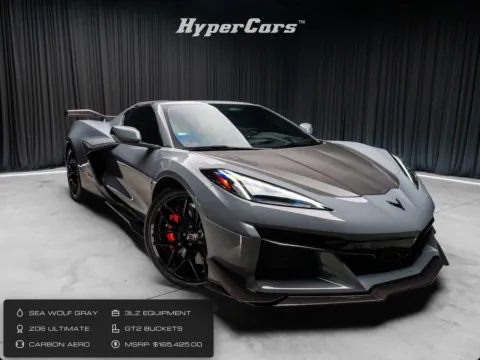 Gray 2024 Chevrolet Corvette Z06 for sale in New Albany, IN