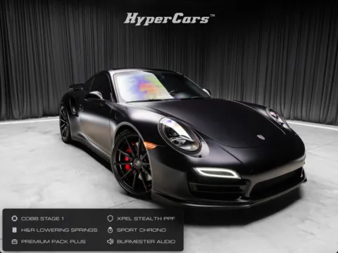 Black 2016 Porsche 911 Turbo for sale in New Albany, IN