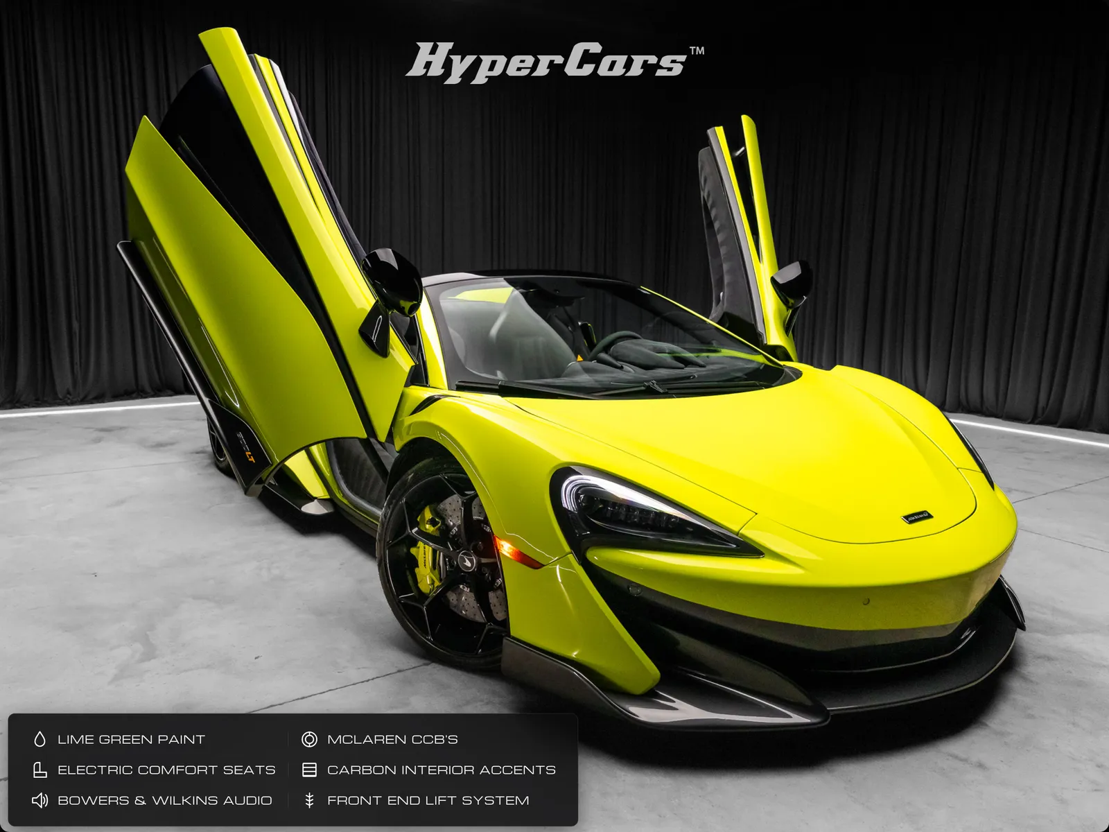 Green 2020 McLaren 600LT for sale in New Albany, IN