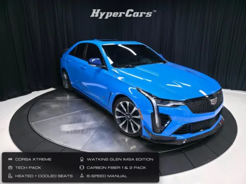 Blue 2023 Cadillac CT4 V-Series for sale in New Albany, IN