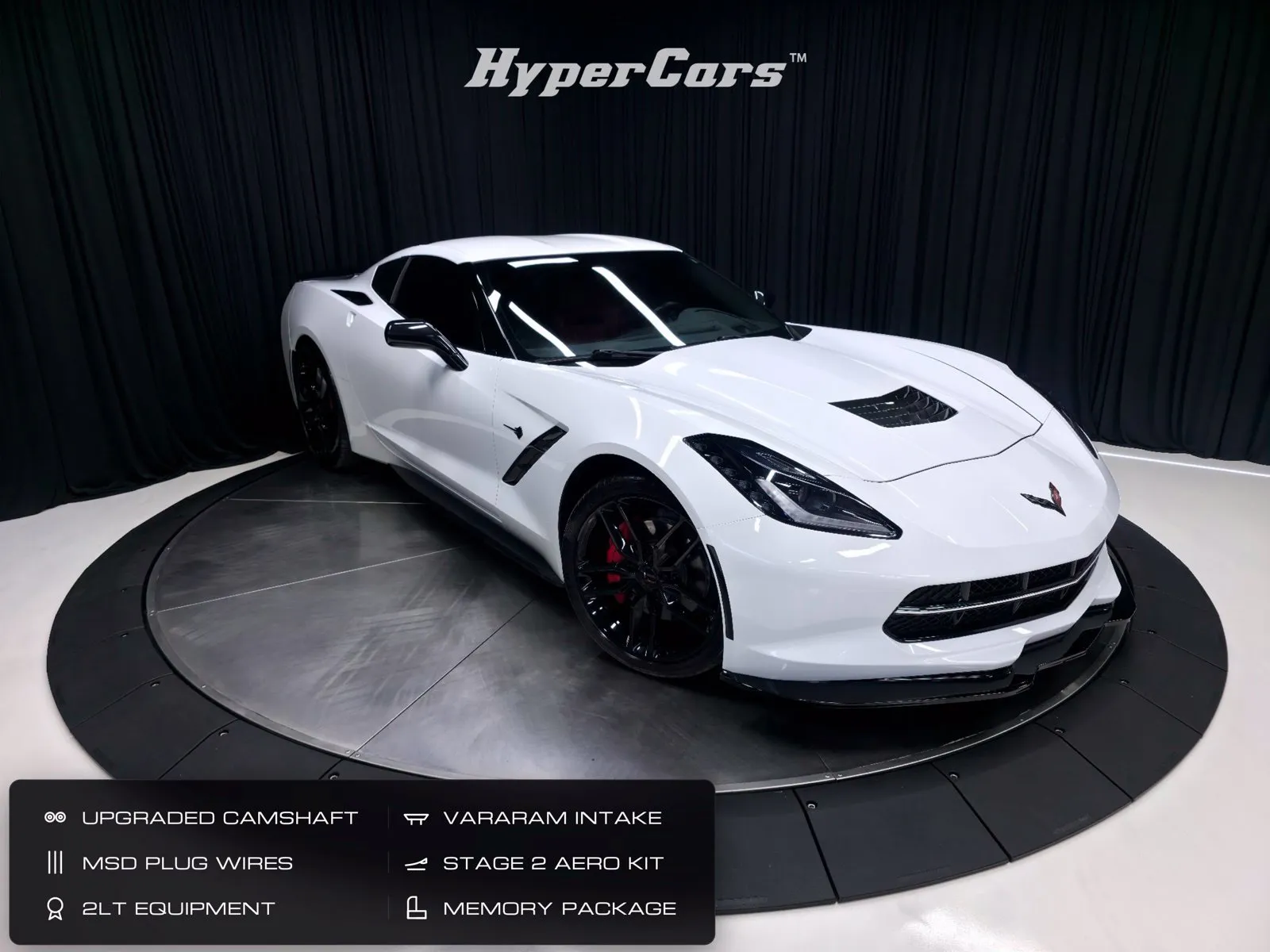 White 2015 Chevrolet Corvette Stingray for sale in New Albany, IN
