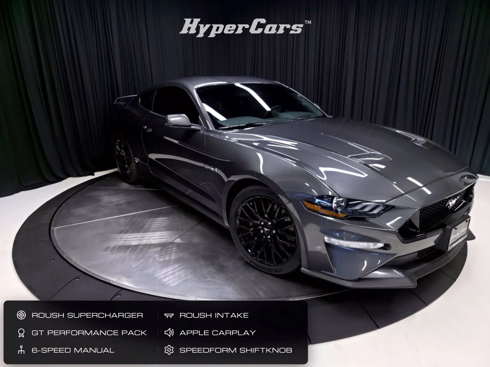 Gray 2019 Ford Mustang GT for sale in New Albany, IN