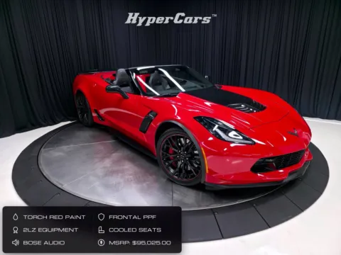 Red 2017 Chevrolet Corvette Z06 for sale in New Albany, IN