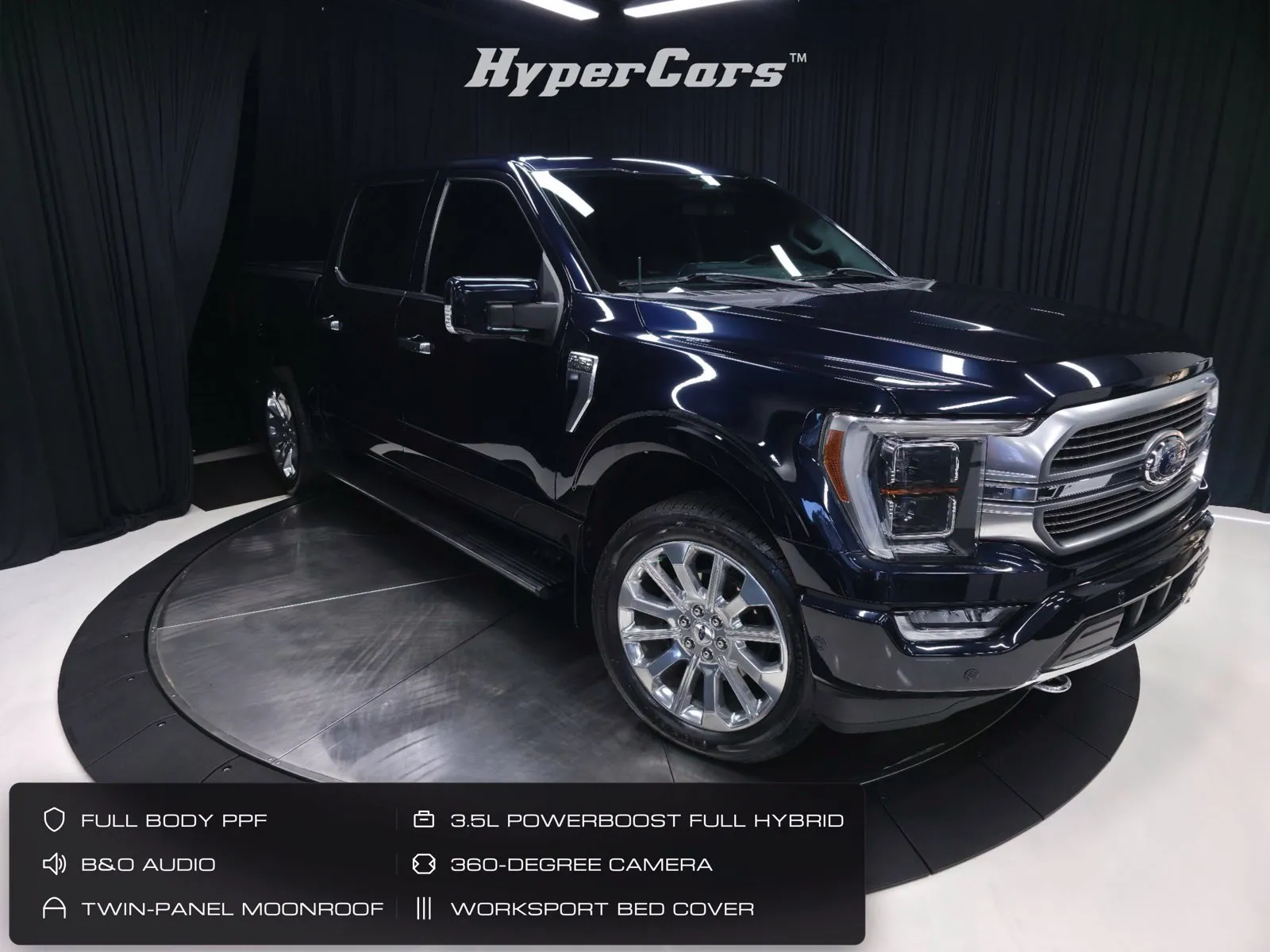 Blue 2023 Ford F-150 Limited for sale in New Albany, IN