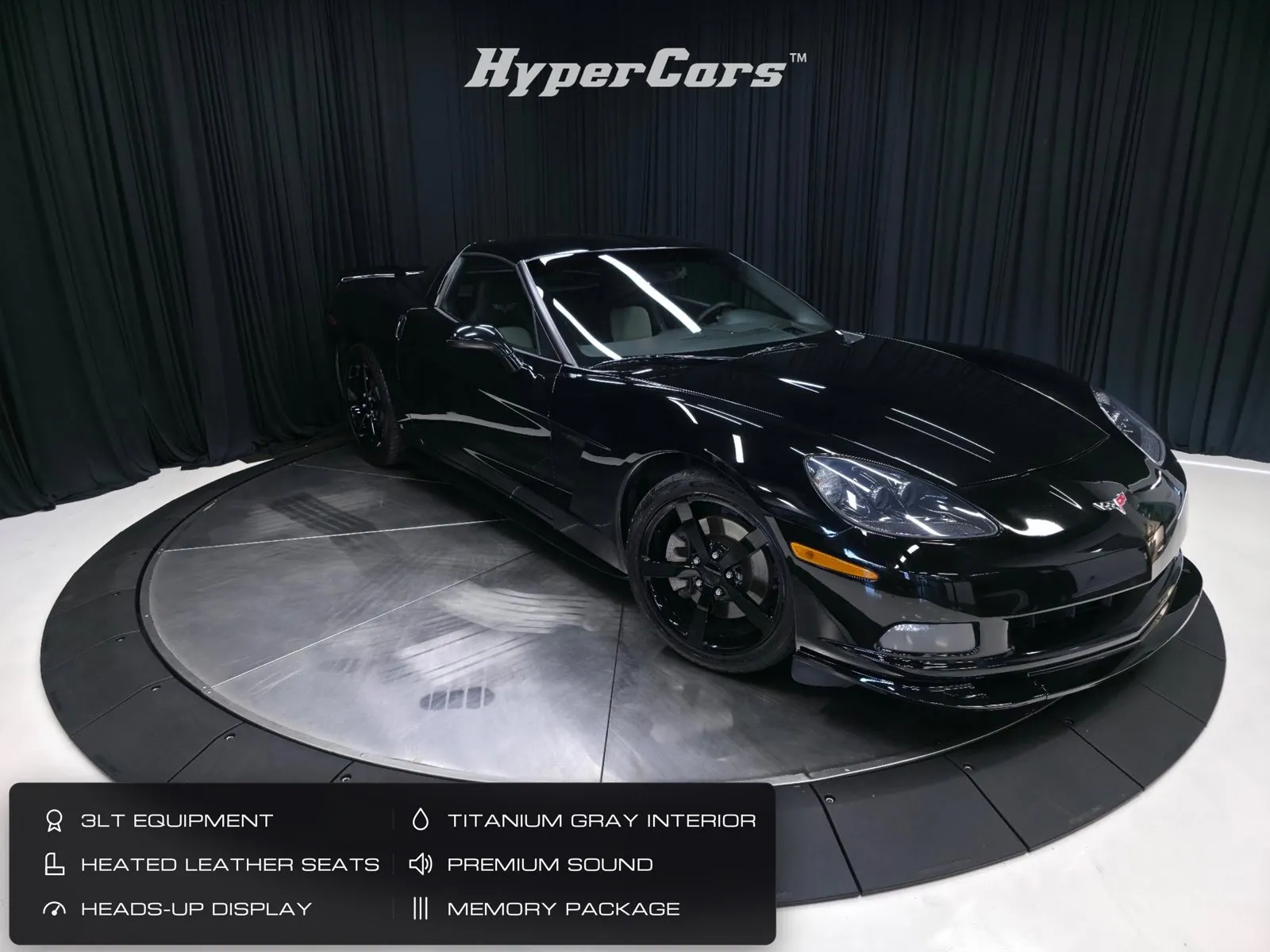 Black 2009 Chevrolet Corvette for sale in New Albany, IN