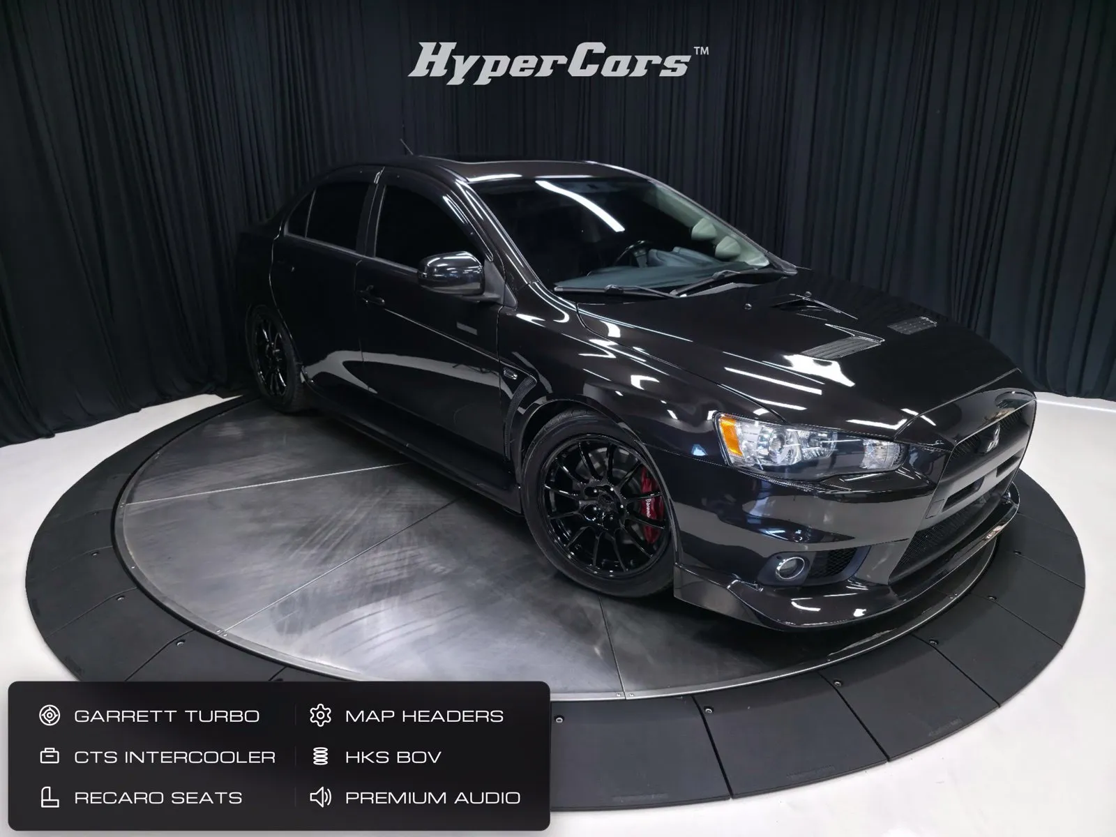 Black 2015 Mitsubishi Lancer Evolution GSR for sale in New Albany, IN