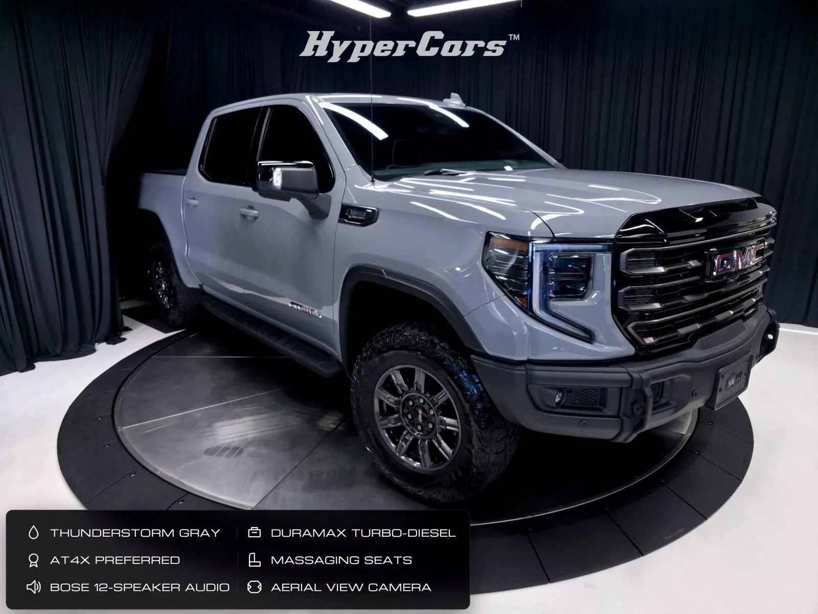Gray 2024 GMC Sierra 1500 AT4X for sale in New Albany, IN