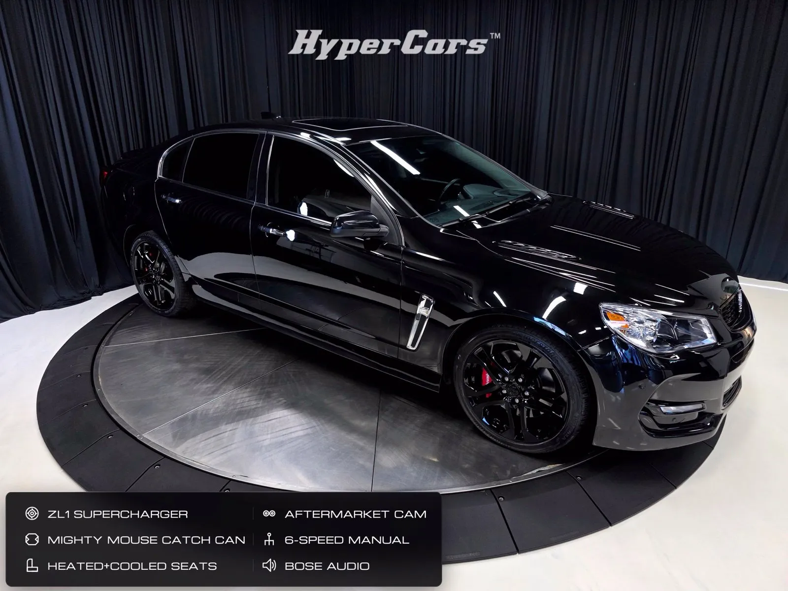 Black 2016 Chevrolet SS for sale in New Albany, IN