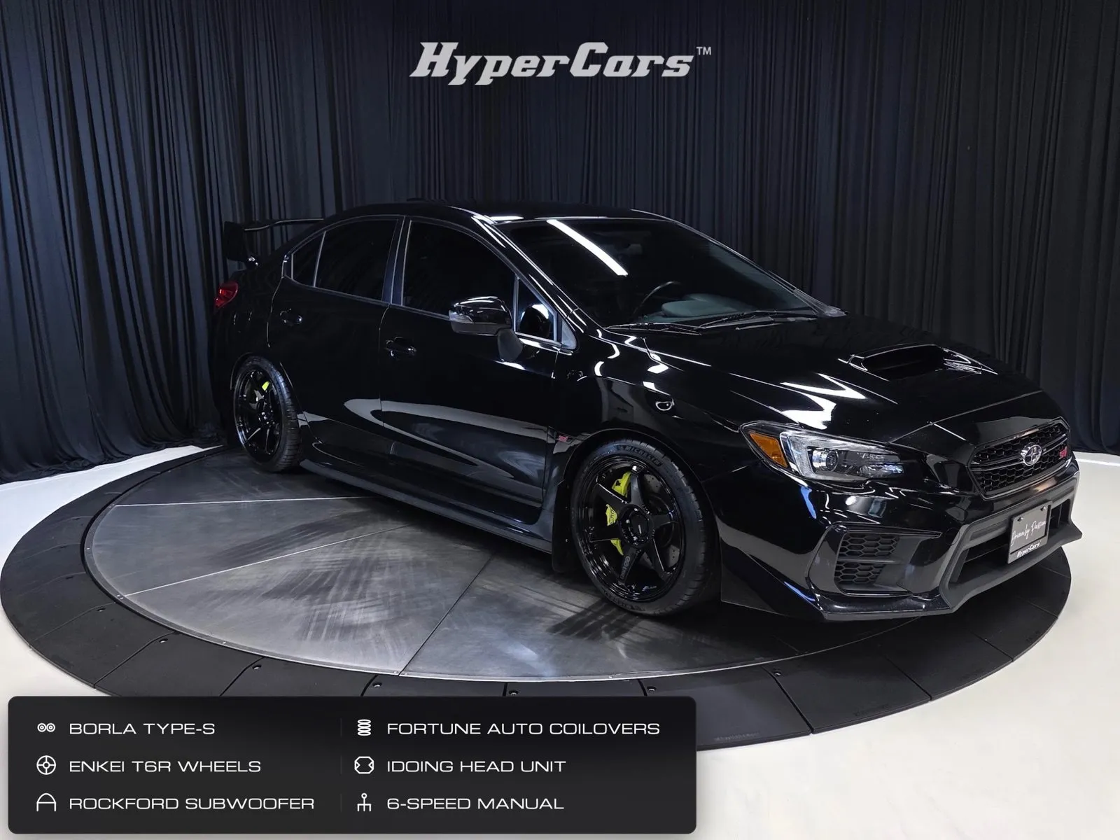 Black 2021 Subaru WRX STi for sale in New Albany, IN