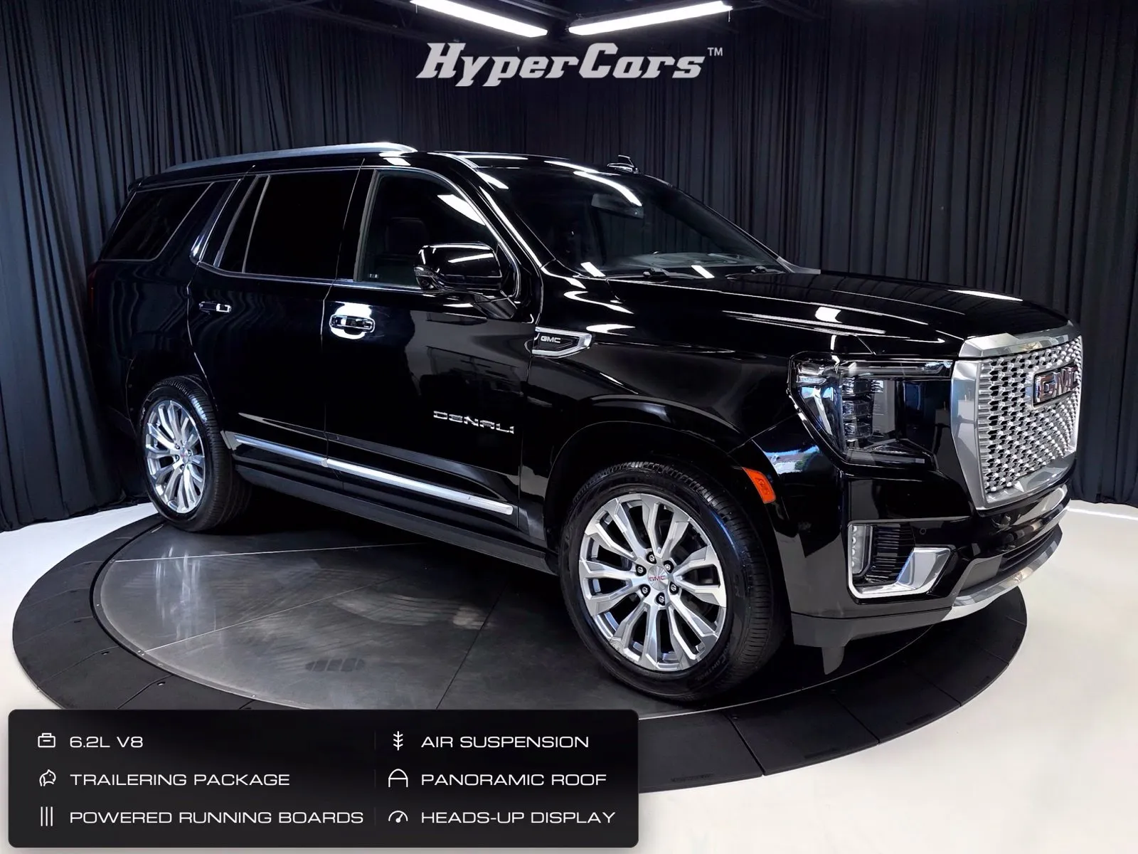 Black 2022 GMC Yukon Denali for sale in New Albany, IN