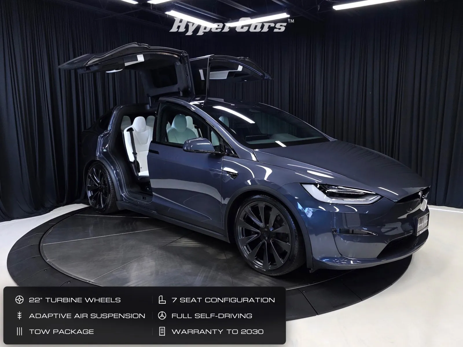 Gray 2023 Tesla Model X Standard Range for sale in New Albany, IN
