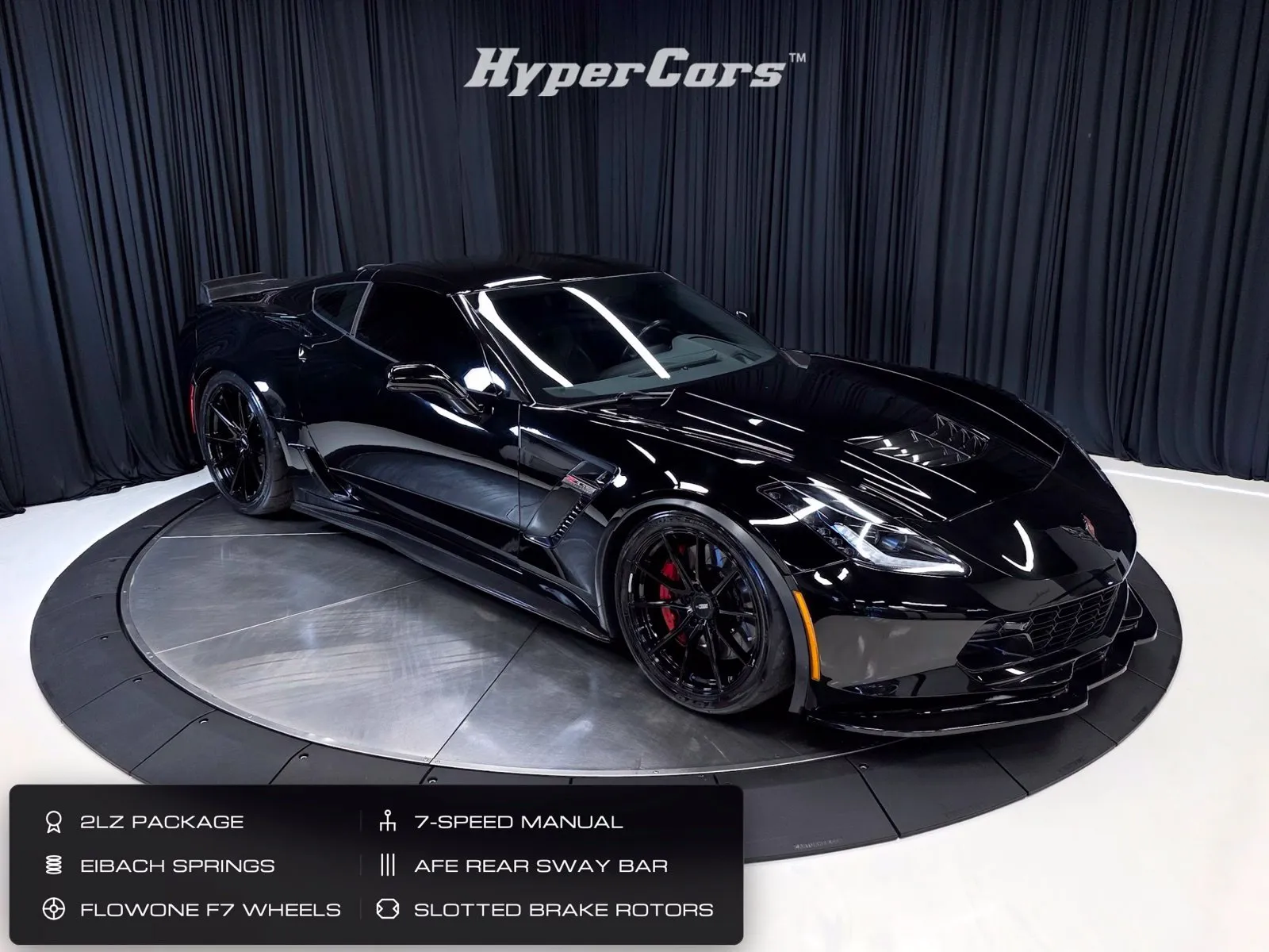 Black 2016 Chevrolet Corvette Z06 for sale in New Albany, IN