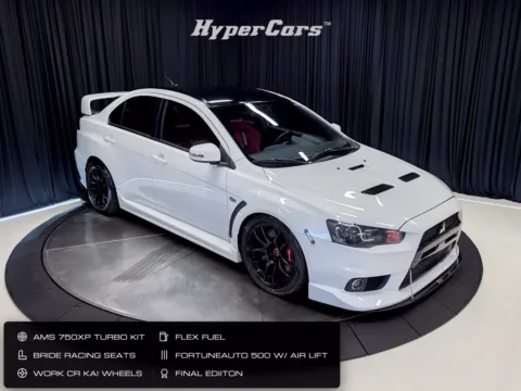 White 2015 Mitsubishi Lancer Evolution for sale in New Albany, IN