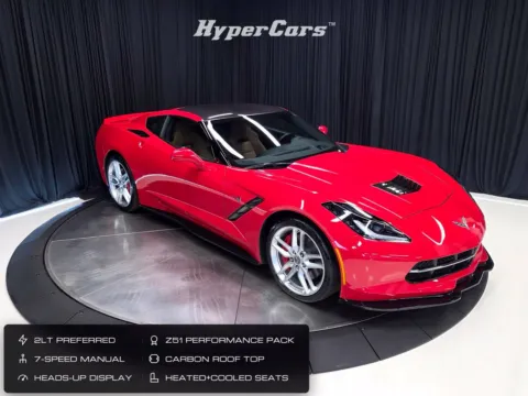 Red 2015 Chevrolet Corvette Stingray Z51 for sale in New Albany, IN