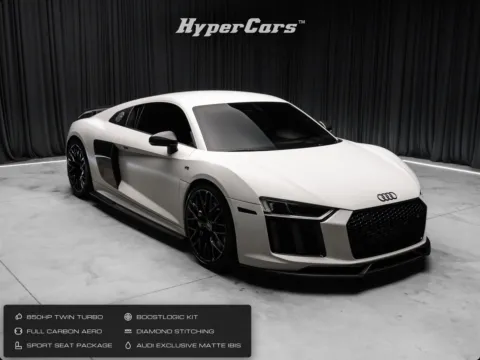 White 2018 Audi R8 5.2 Plus for sale in New Albany, IN