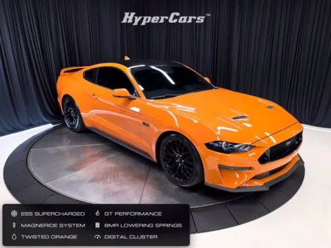 Orange 2020 Ford Mustang GT Premium for sale in New Albany, IN