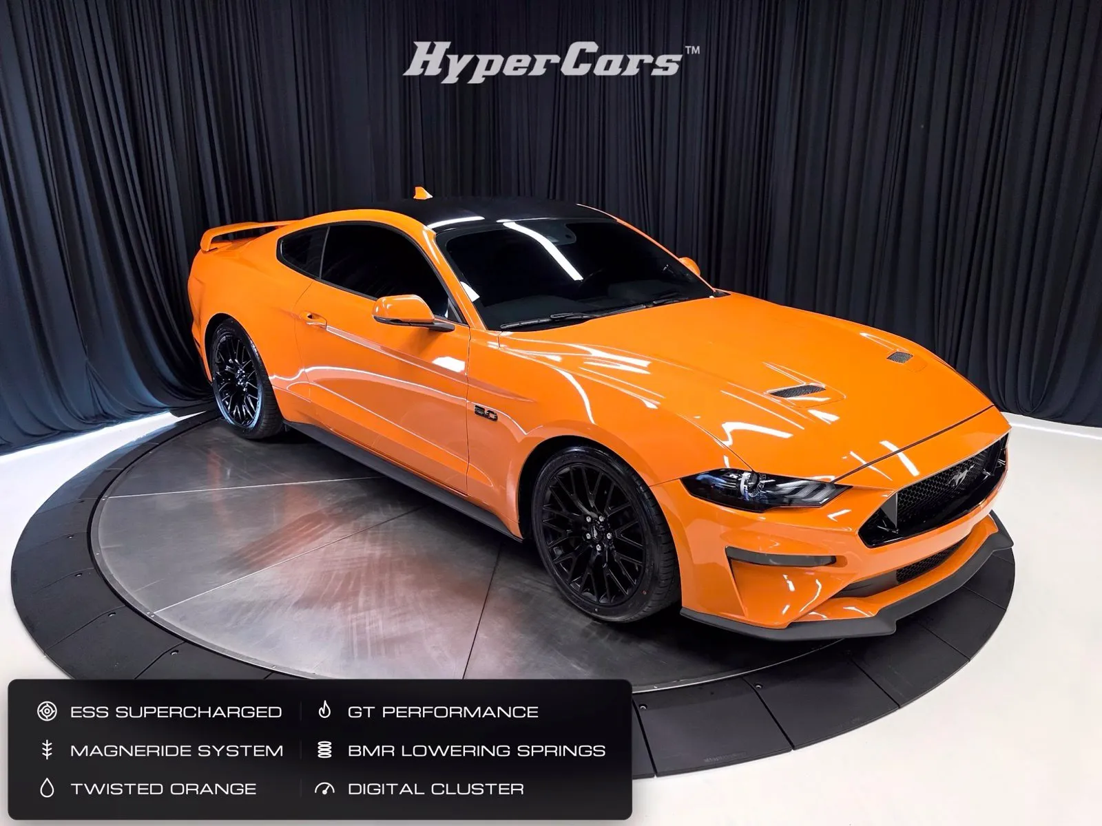 Orange 2020 Ford Mustang GT Premium for sale in New Albany, IN