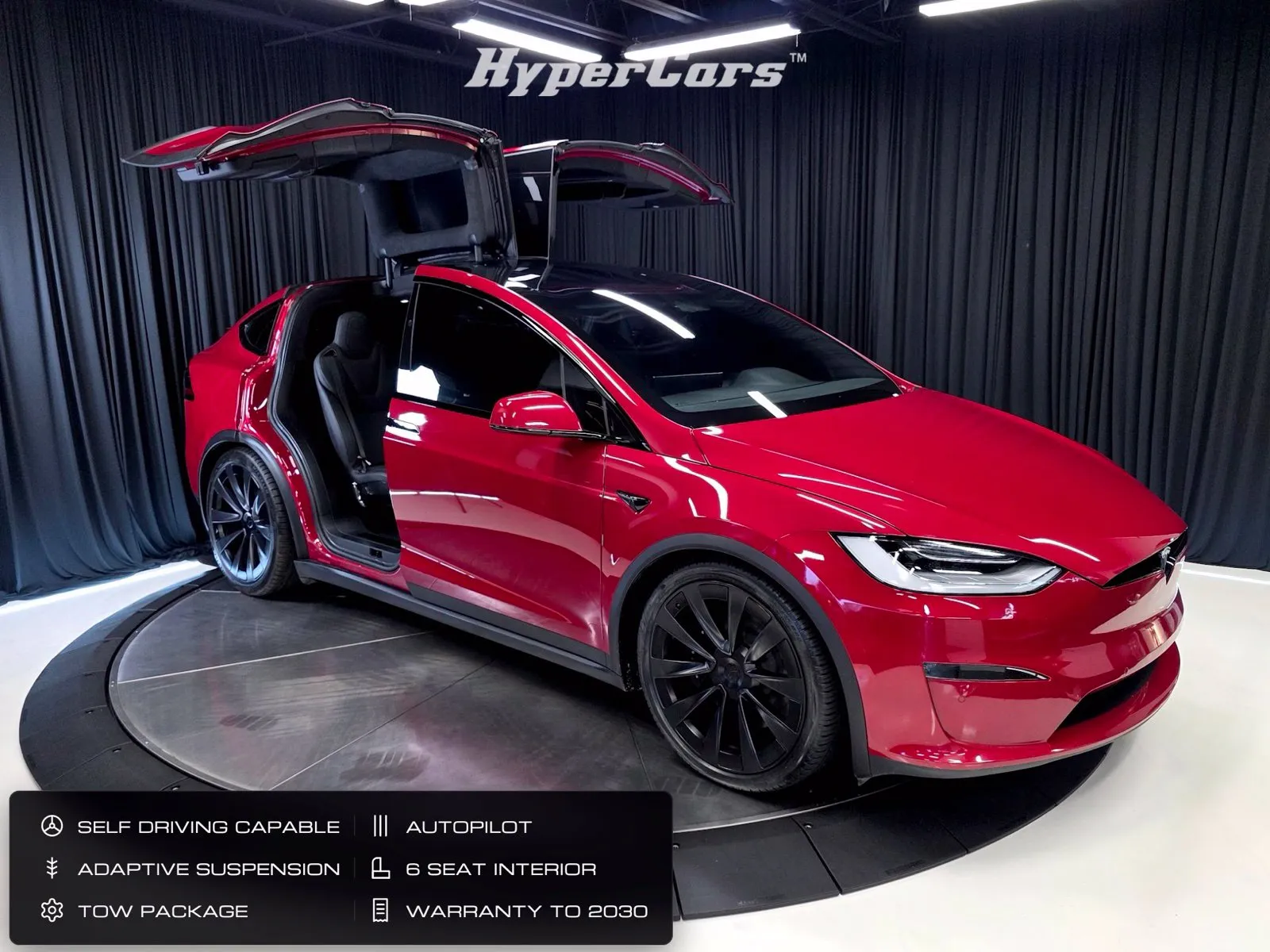 Red 2023 Tesla Model X Standard Range for sale in New Albany, IN