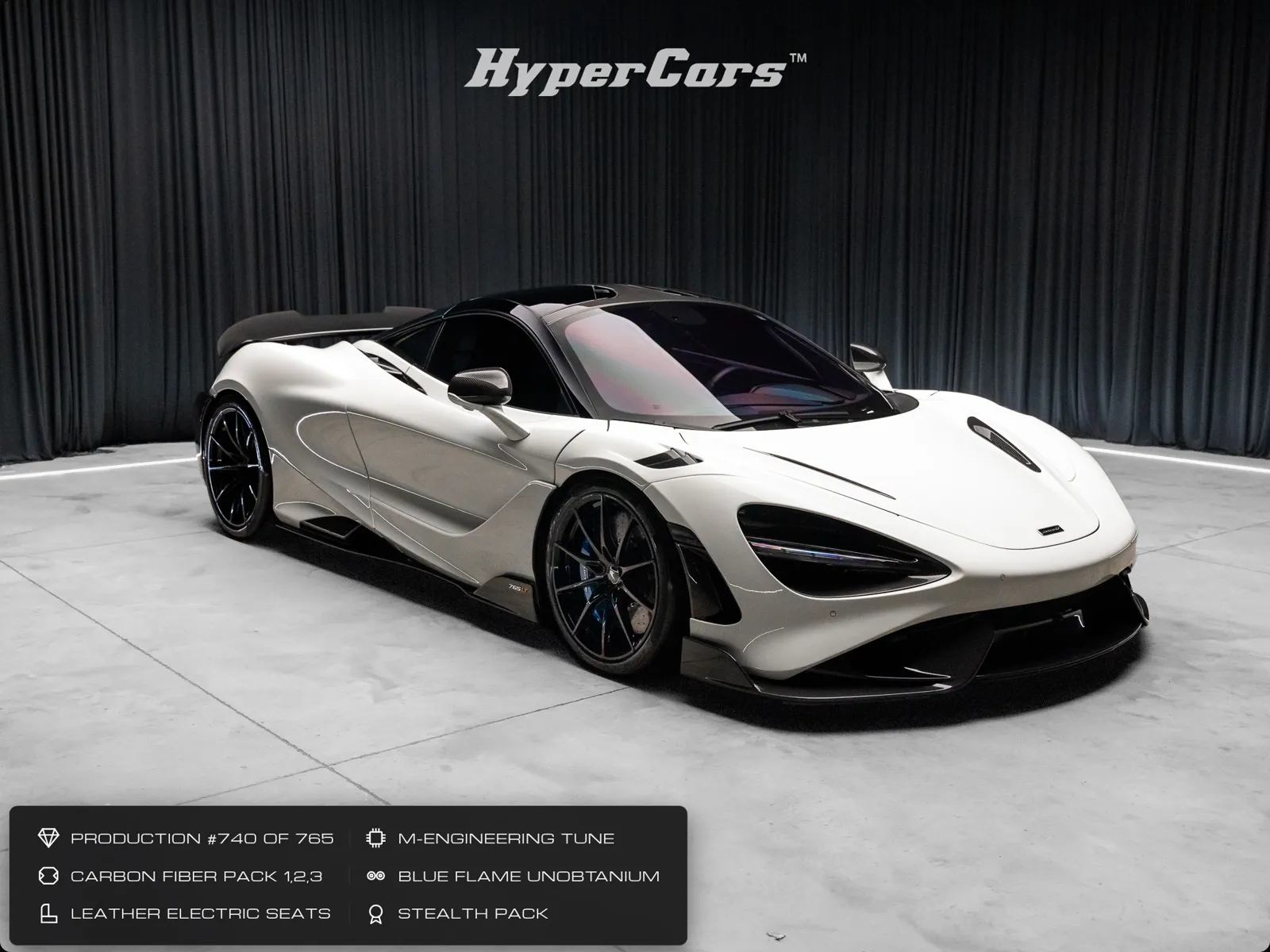 White 2021 McLaren 765LT for sale in New Albany, IN