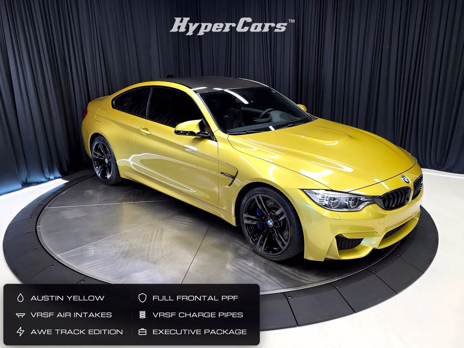 Yellow 2015 BMW M4 for sale in New Albany, IN