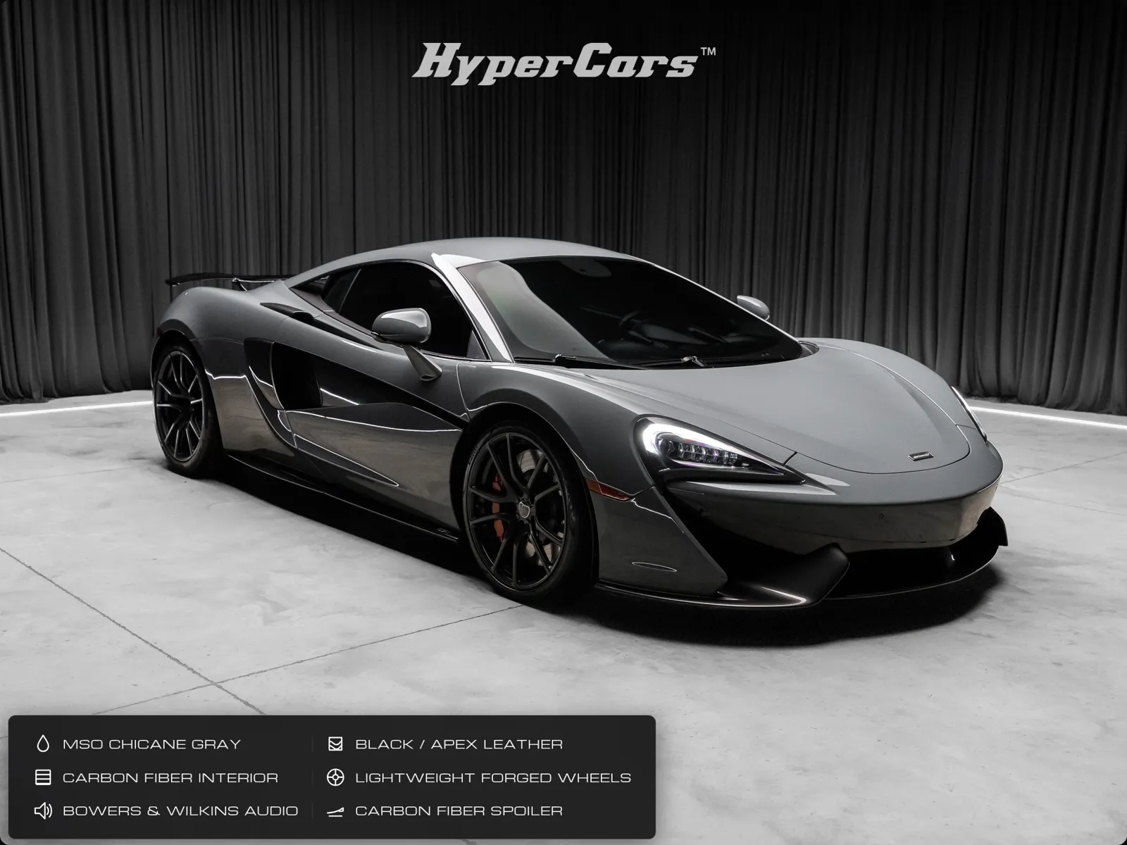Gray 2016 McLaren 570S for sale in New Albany, IN