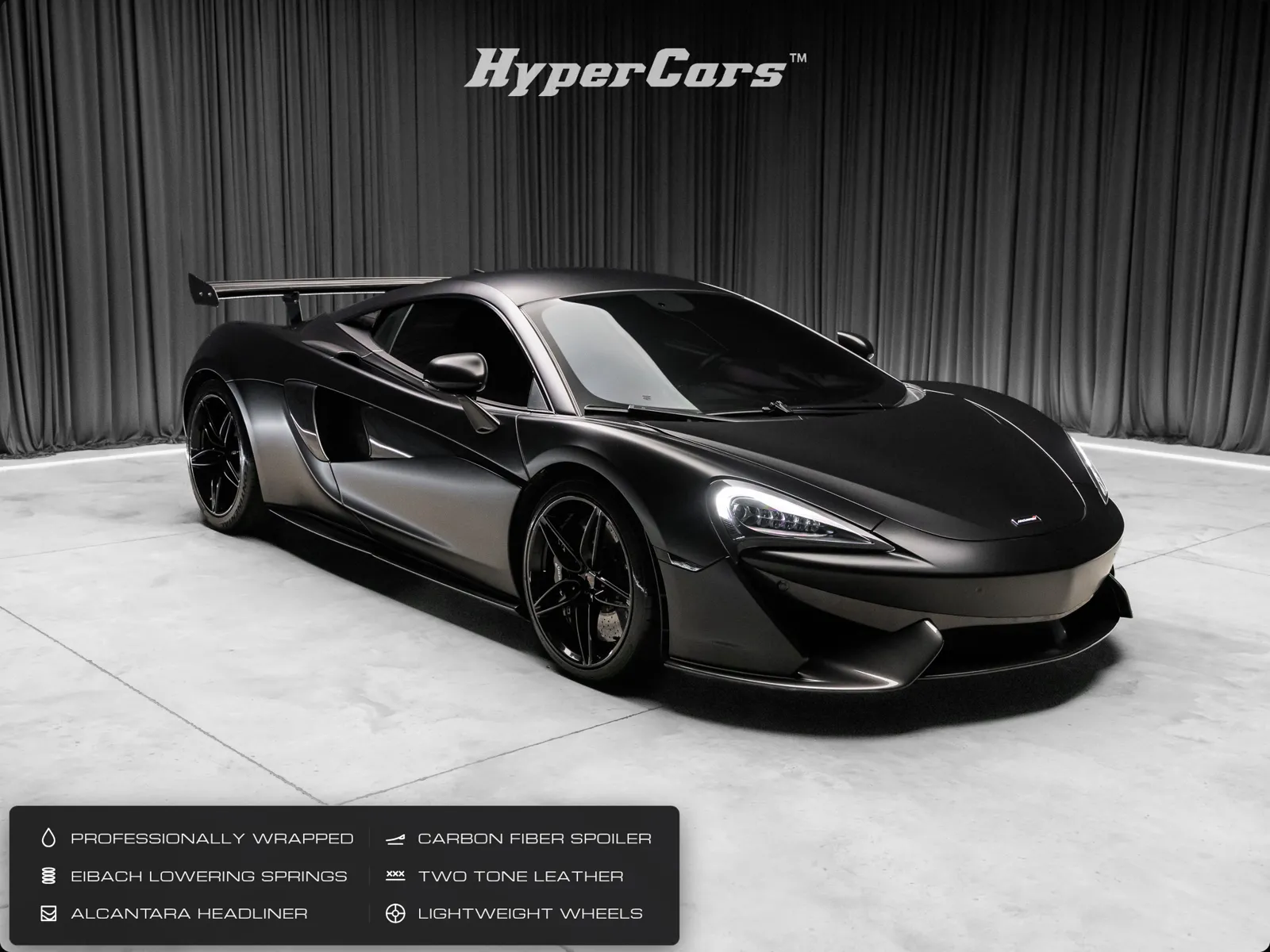 Black 2016 McLaren 570S for sale in New Albany, IN