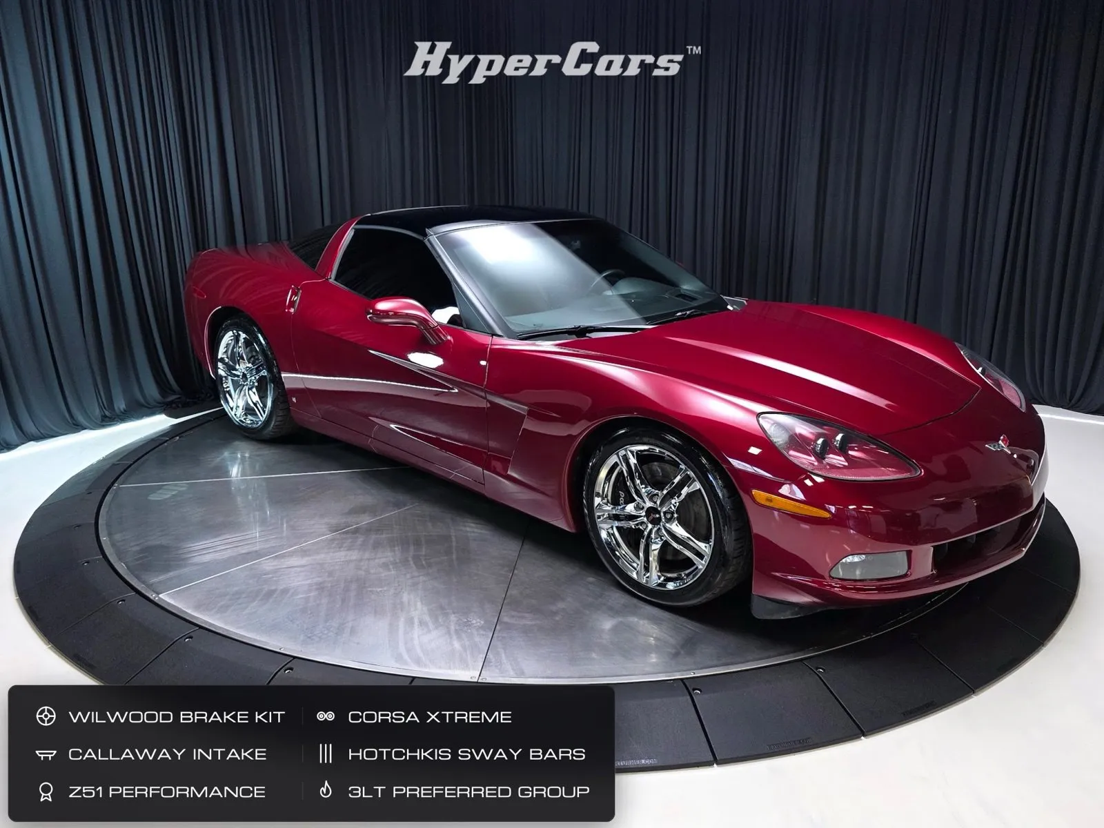 Red 2007 Chevrolet Corvette for sale in New Albany, IN
