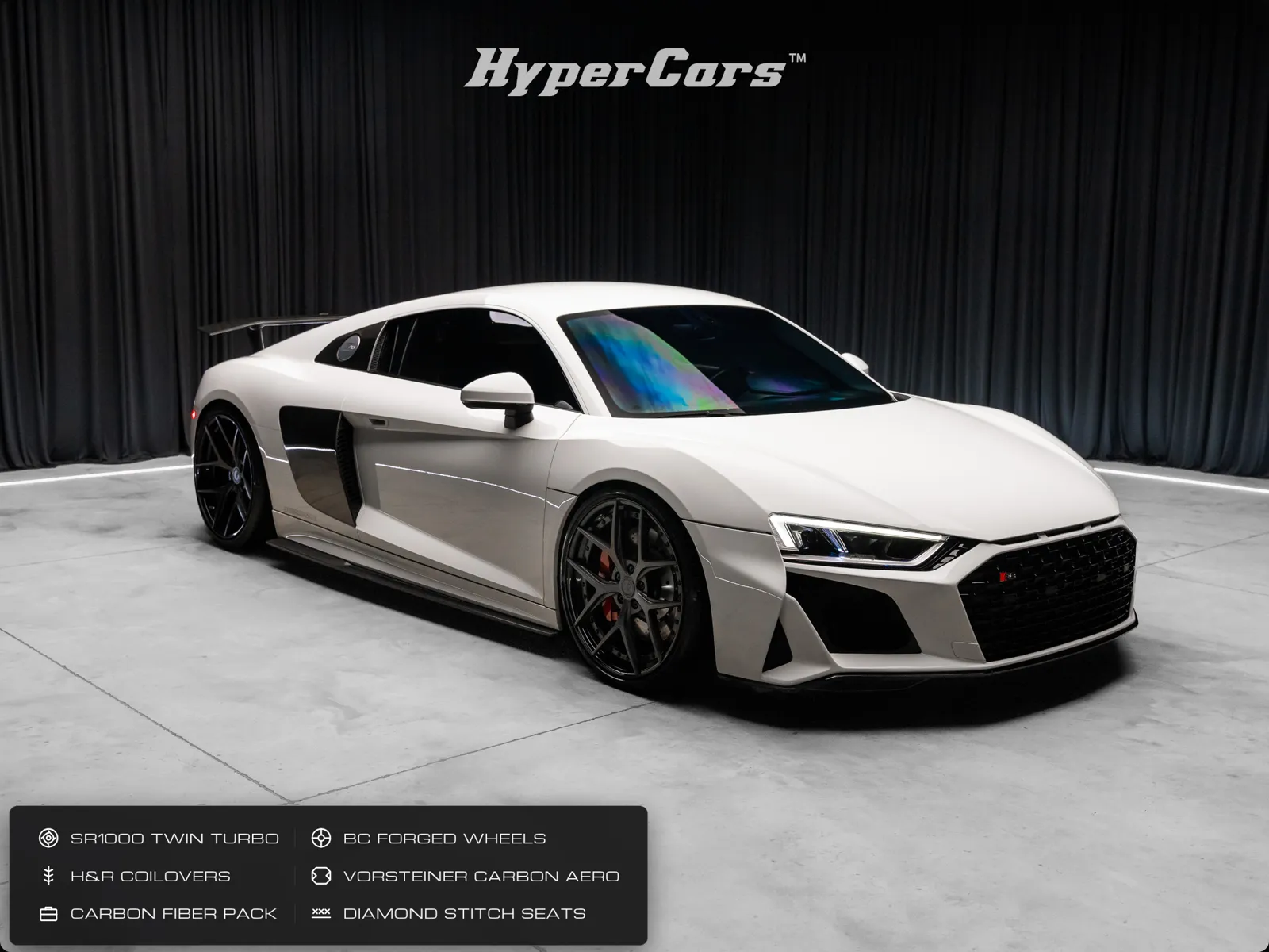 White 2017 Audi R8 5.2 for sale in New Albany, IN