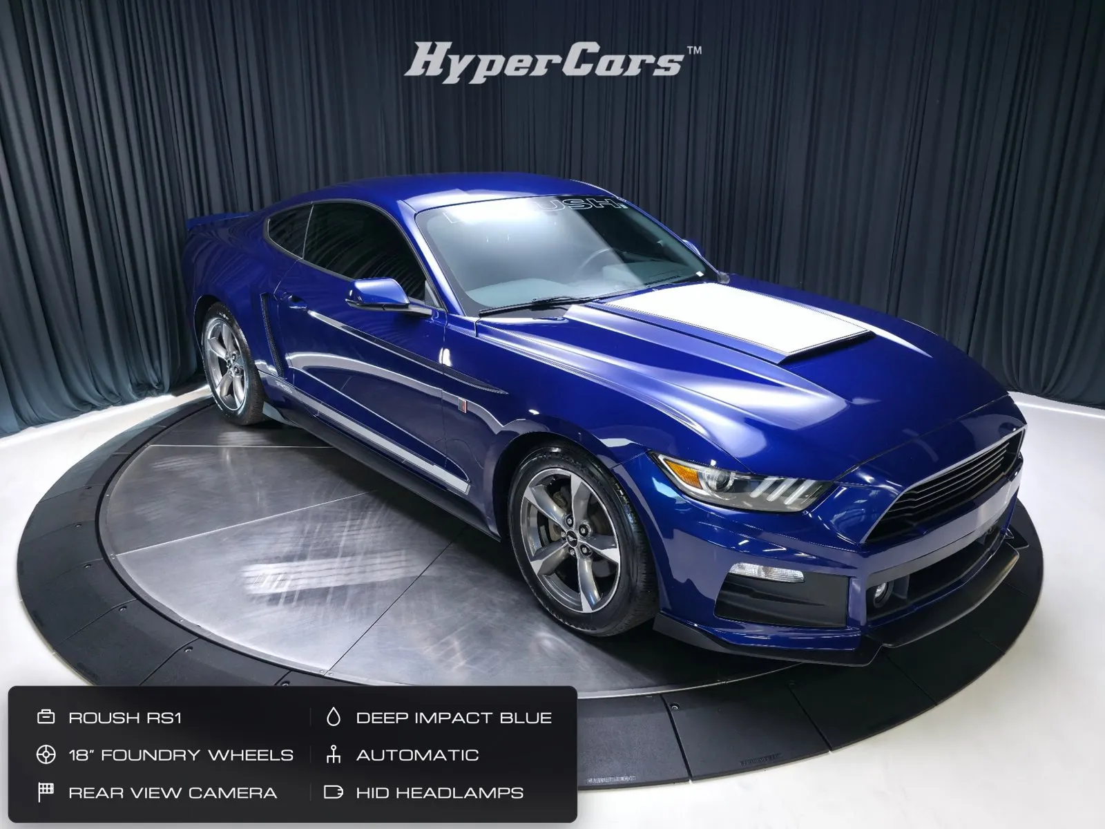 Blue 2015 Ford Mustang V6 for sale in New Albany, IN