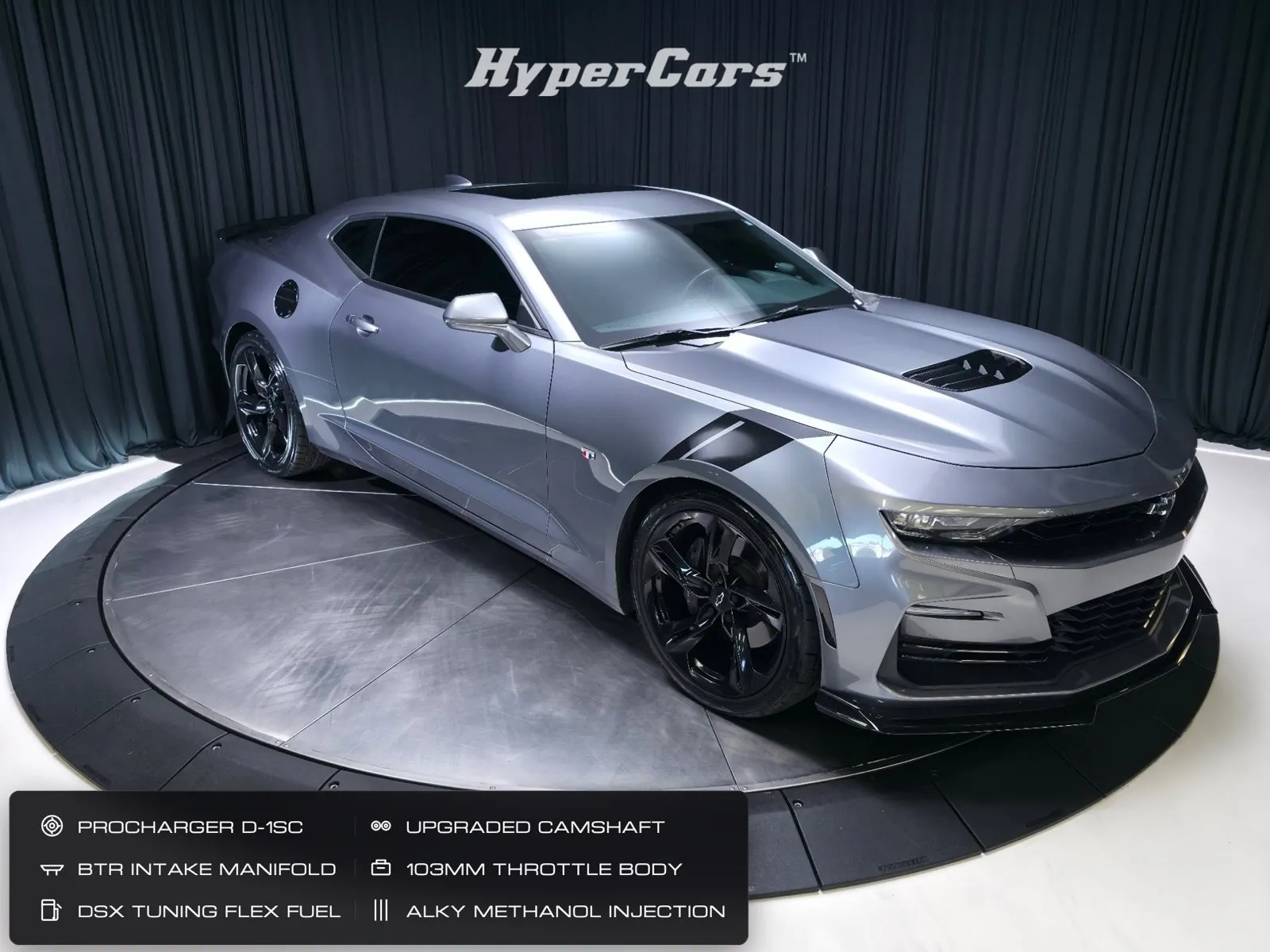 Gray 2021 Chevrolet Camaro SS for sale in New Albany, IN