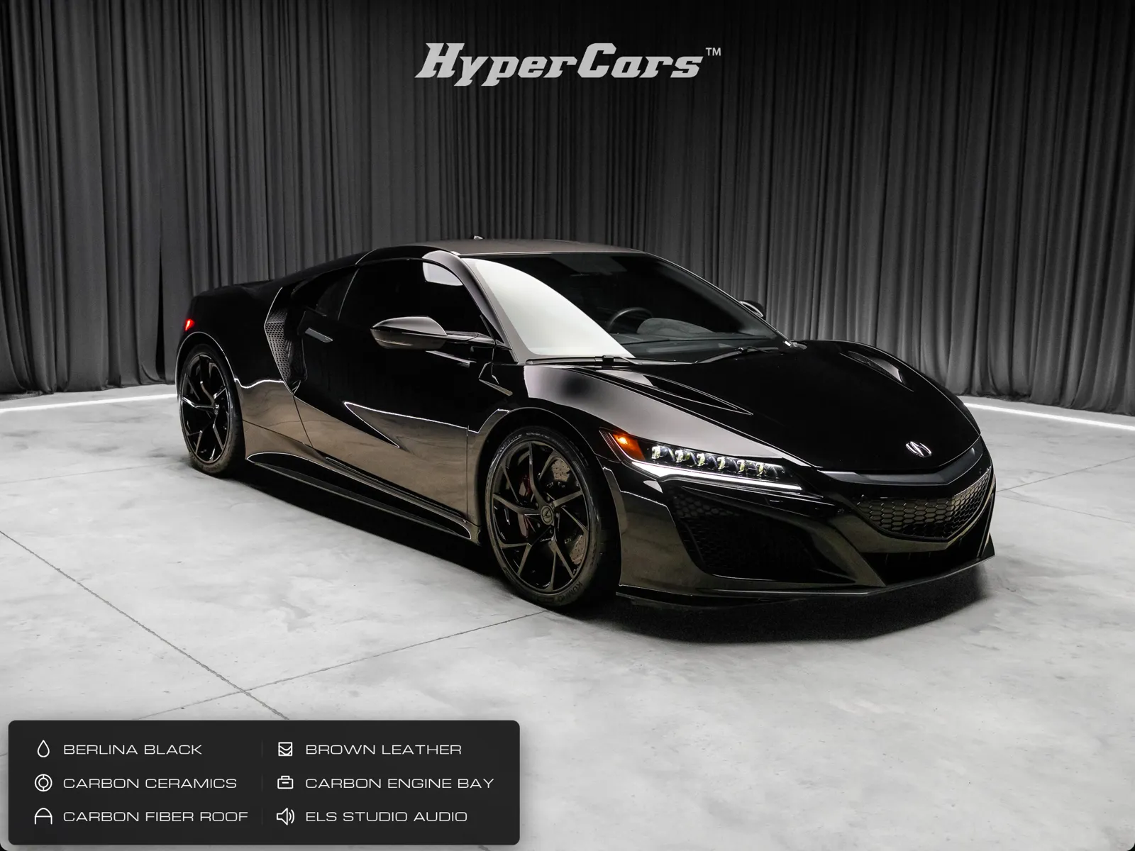 Black 2017 Acura NSX for sale in New Albany, IN