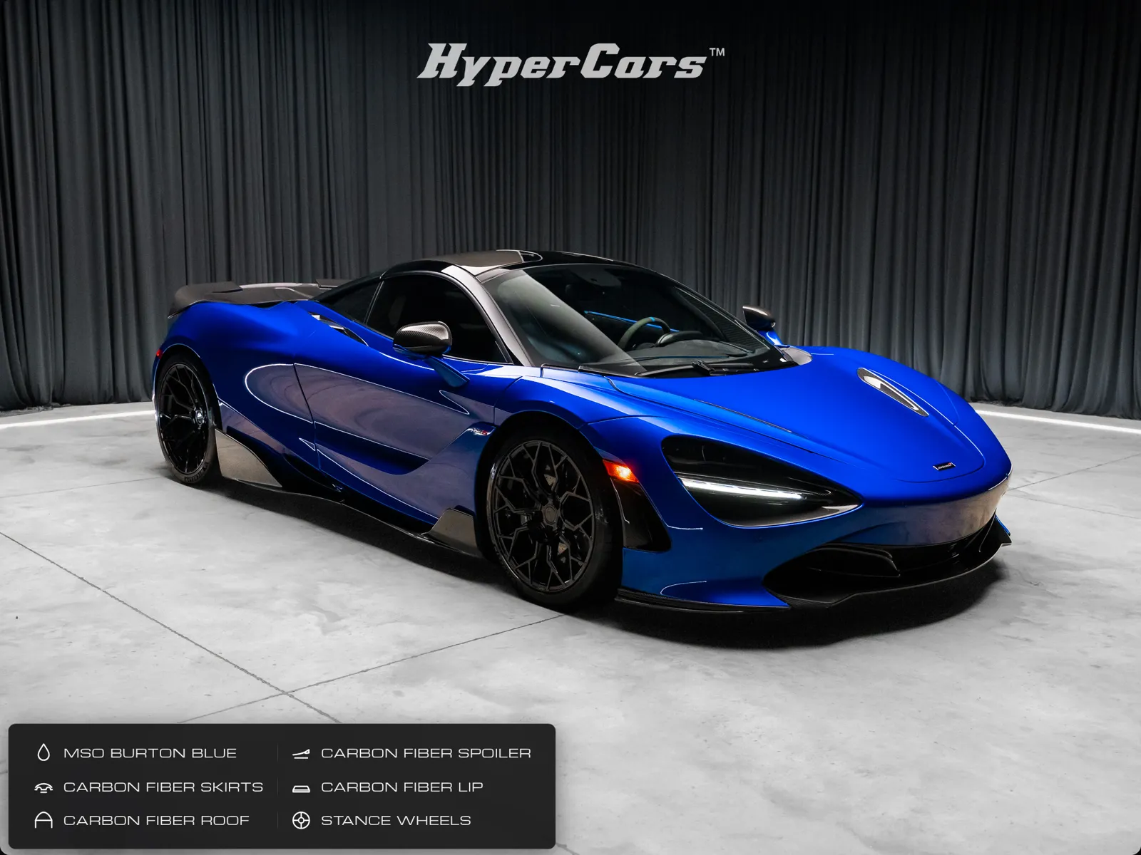 Blue 2018 McLaren 720S Performance for sale in New Albany, IN