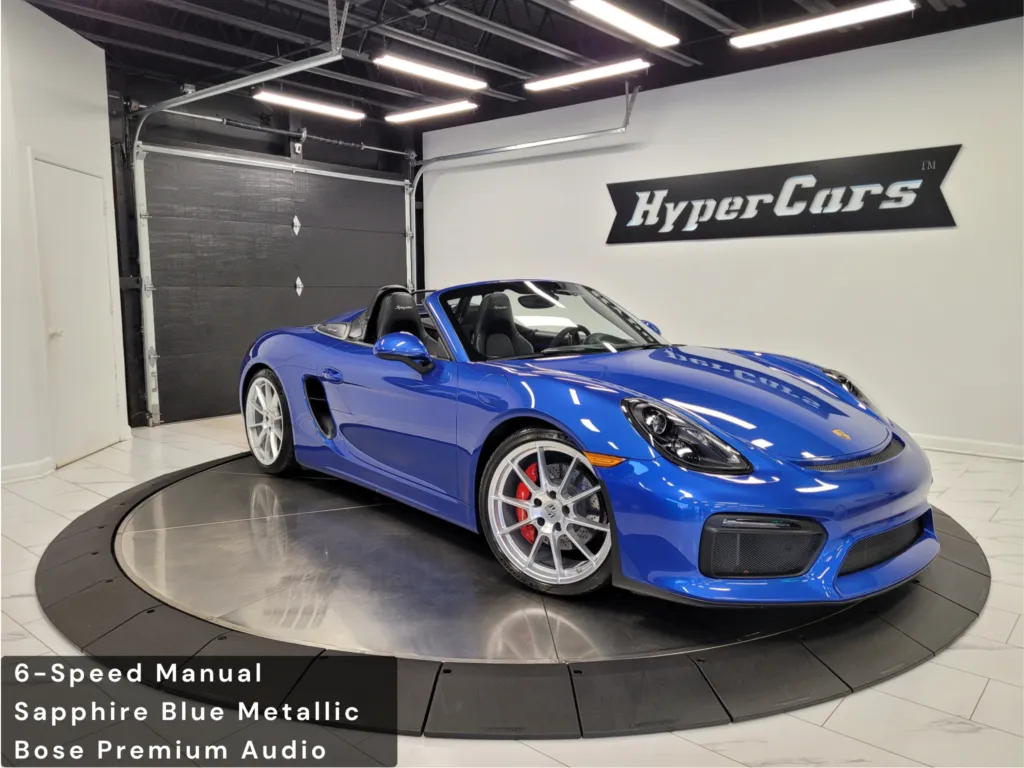 Used 2016 Porsche Boxster Spyder 2D Roadster for sale in New Albany, IN ...
