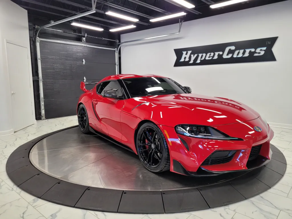 Supra A90 Red Toyota Supra 2021 Used 2021 Toyota GR Supra Premium