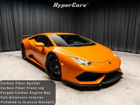 Orange 2015 Lamborghini Huracan LP610-4 for sale in New Albany, IN