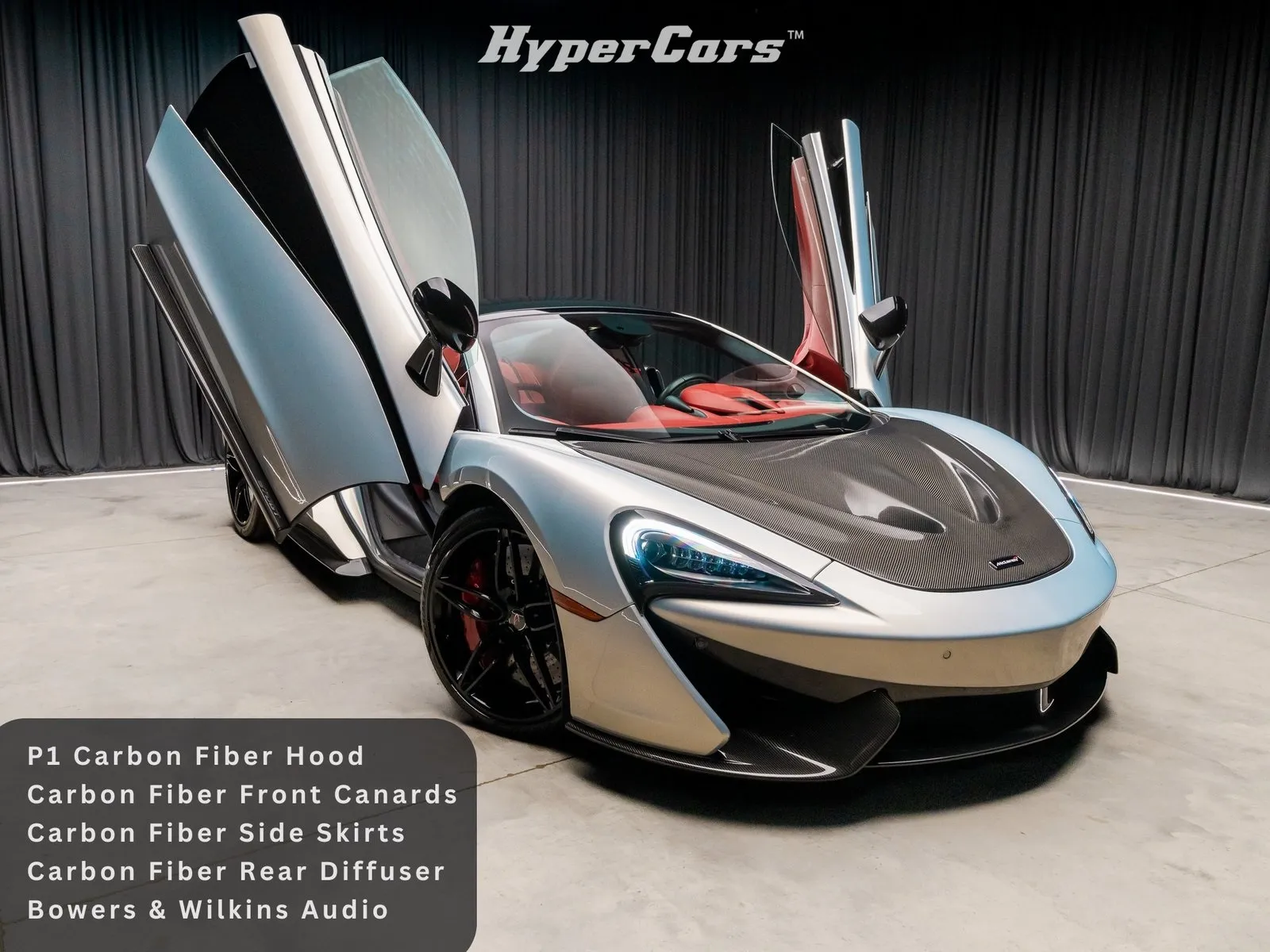 Silver 2017 McLaren 570GT for sale in New Albany, IN