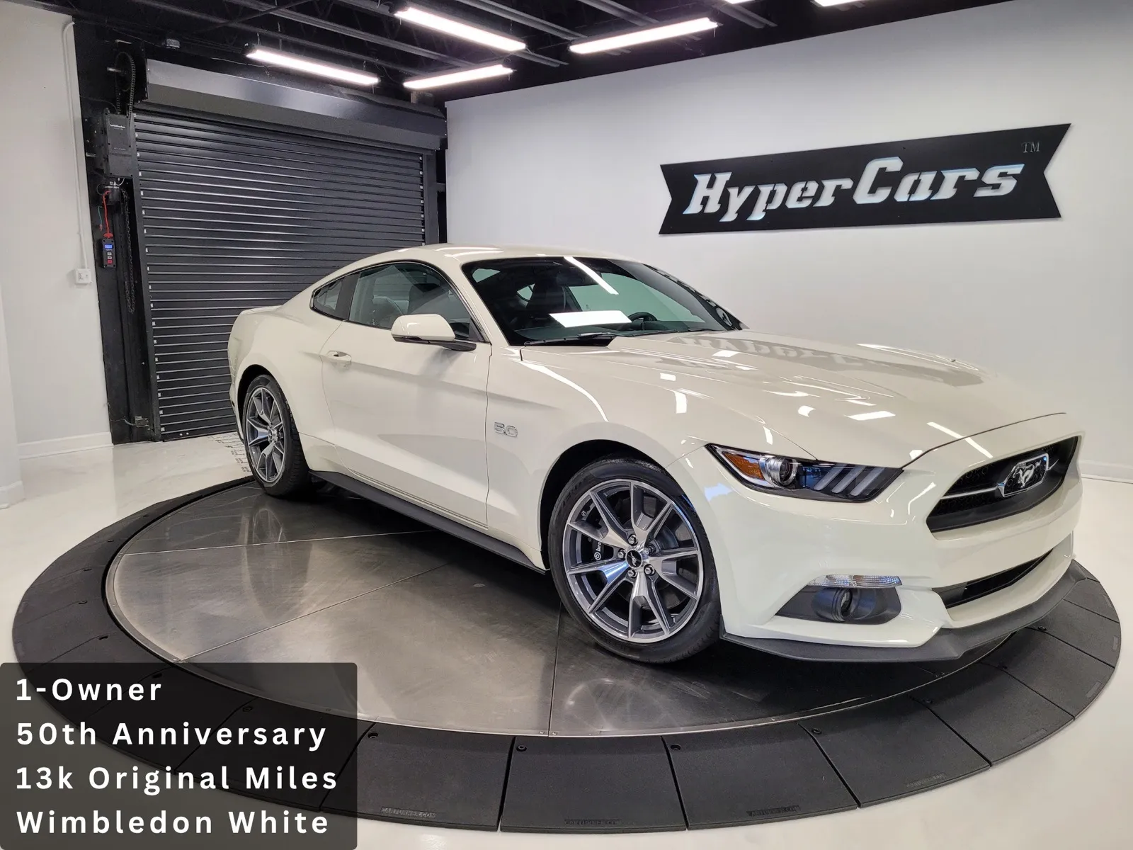 White 2015 Ford Mustang GT 50 Years Limited Edition for sale in New Albany, IN
