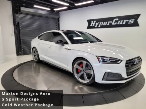 White 2019 Audi S5 Sportback Premium Plus for sale in New Albany, IN