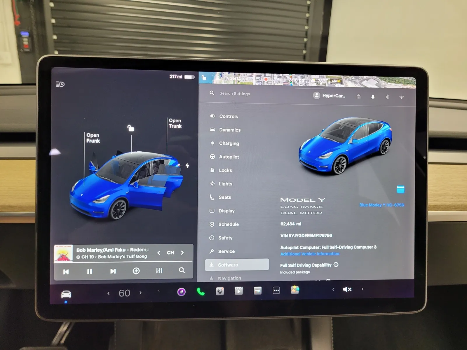 Another view of 2021 Tesla Model Y Long Range for sale in New Albany, IN at HyperCars