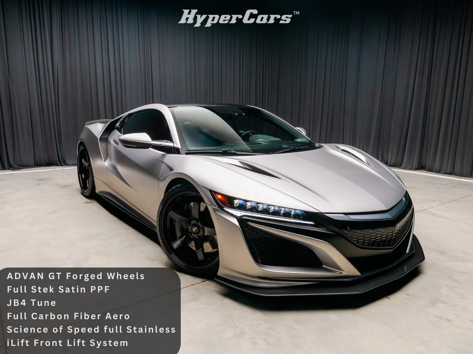 Silver 2017 Acura NSX for sale in New Albany, IN