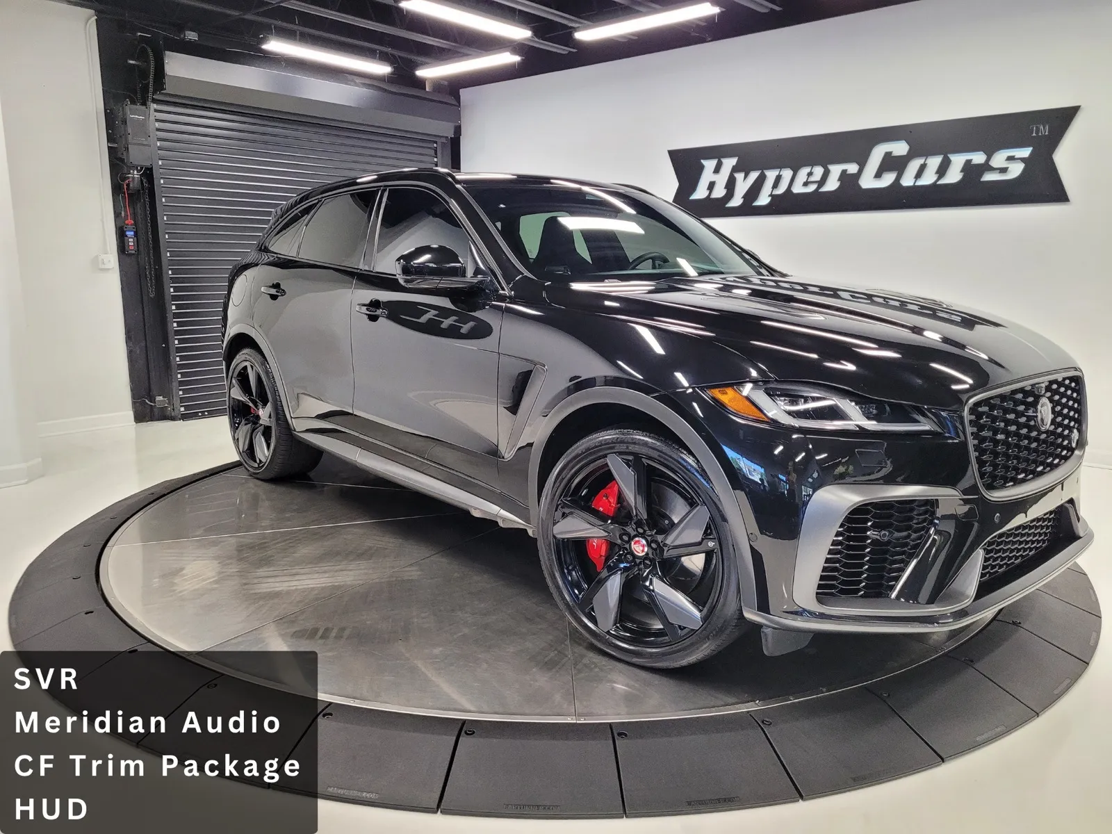 Black 2021 Jaguar F-PACE SVR for sale in New Albany, IN