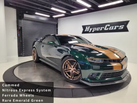 Green 2015 Chevrolet Camaro SS for sale in New Albany, IN