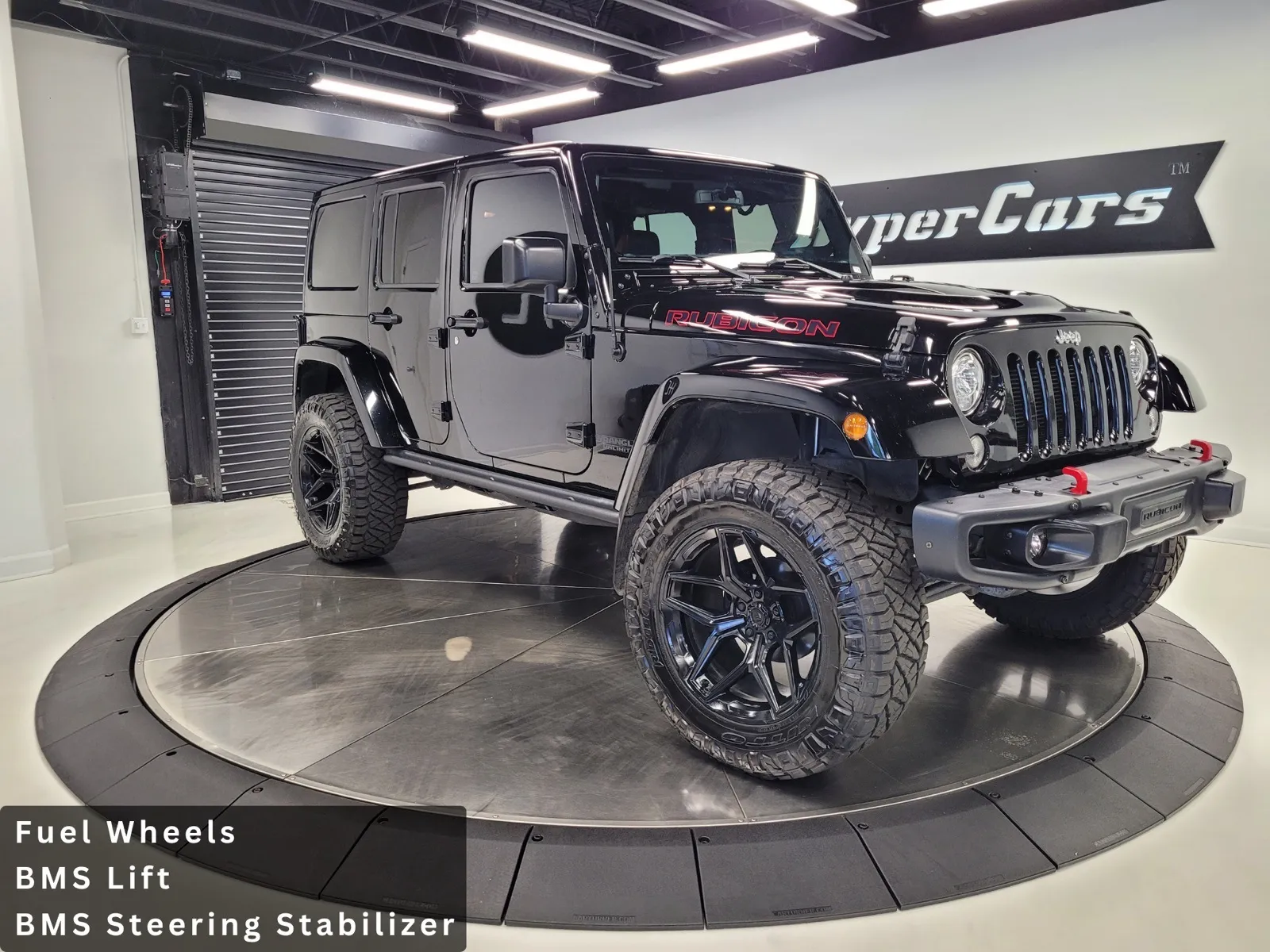 Black 2017 Jeep Wrangler Unlimited Rubicon for sale in New Albany, IN